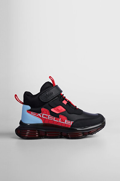 Vicco Heel Havalı Taban Erkek Okul Öncesi Siyah Bot