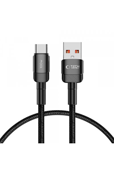 Universal Cablu Date si Incarcare USB-A - USB-C Tech-Protect Ultraboost EVO, ...