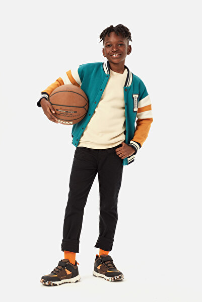 Vicco Altay Patterned Boy's Brown Boots