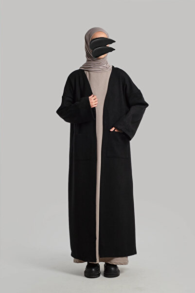 Lemaye Steel Knitted Cardigan - Black