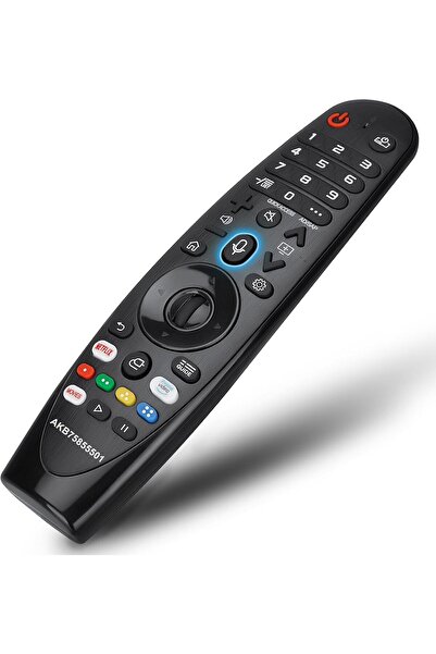 HYX جهاز تحكم ماجيك فويس للتلفزيون الذكي من إل جي - بديل AN-MR20GA مع مؤشر وصوت