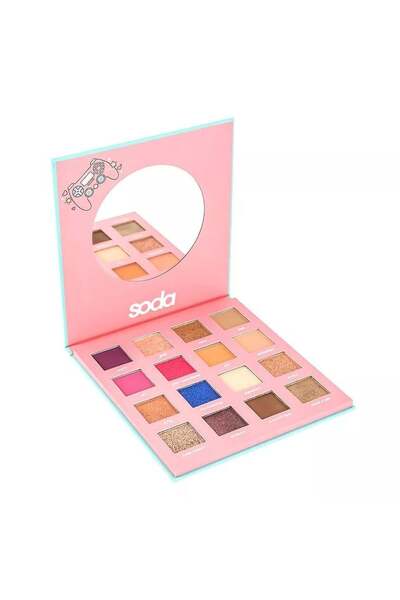 SODA Eyeshadow palette GAME OVER gamergirl 001 OLD SCHOOL