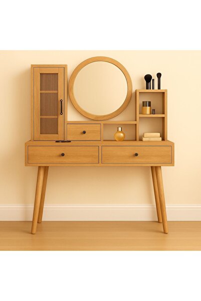 Lapiri 1.Sınıf Premium Kalite %100 Mdf Led Işıklı Aynalı Modern Makyaj Masası...