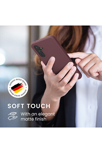 KWmobile Case for Samsung Galaxy A54 5G, Cherry Blossom, Silicone, KWM000018FR033C