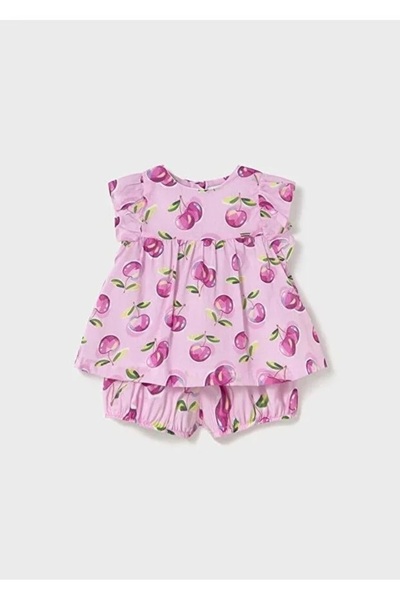MAYORAL Baby Girl Summer Shorts 2-Piece Set 1238