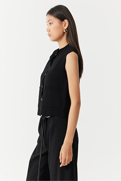 PAULMARK Kadın Triko Yelek