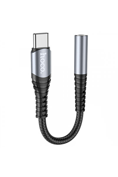 Hoco Adaptor audio USB-C - 3.5mm LS33, Gri