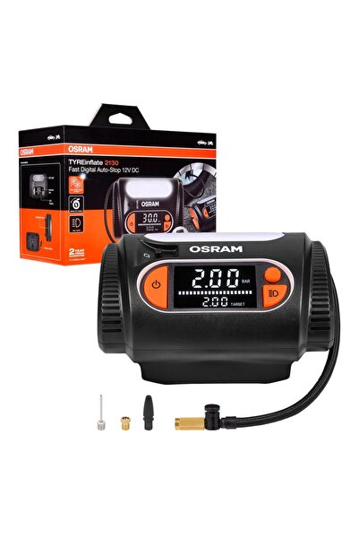Osram Tyreinflate 2130 OTI2130 Yeni Seri Lastik Şişirme Kompresörü Dijital / ...