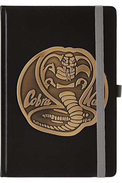 Pyramid International A5 PU Leather Notebook with Metal Cobra Kai Badge - Official Merchandise