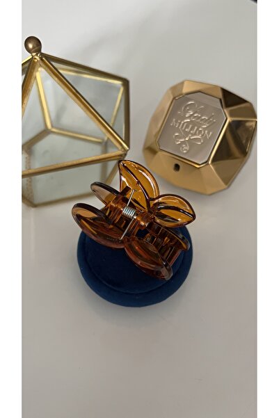 SU PERİSİ TAKI BİJUTERİ Brown Cherry Clip Closure