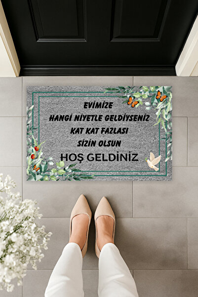 Dormot سجادة مدخل حديثة بطباعة رقمية - سجادة أمام الباب مكتوب عليها ما إذا كا...