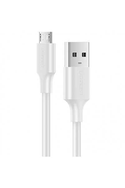 Ugreen USB-A - microUSB Data and Charging Cable US289, 18W, 1m, White