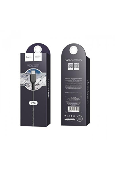Hoco Cablu Date si Incarcare USB-A - USB-C Flash X20, 18W, 3m, Negru