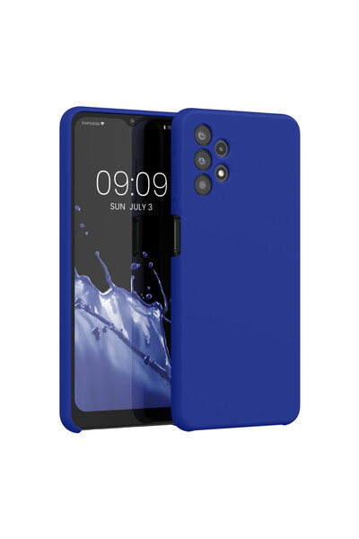 KWmobile Калъф за Samsung Galaxy A32 5G, Син, Силиконов, 54336.134