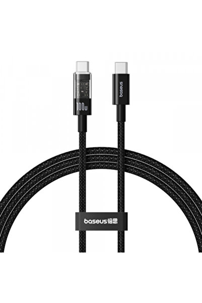 Baseus USB-C - USB-C Gem Data and Charging Cable, 100W, 2m, Black P10373000111-01