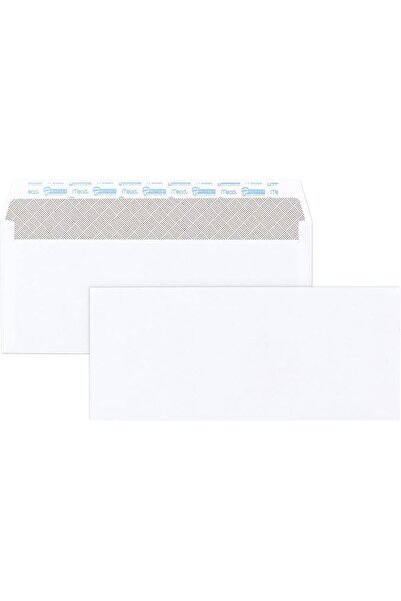 Mead #10 Self-Seal Security Envelopes, 4-1/8 x 9.5 in, White, 200 Pack