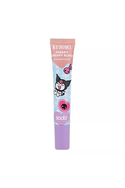 SODA Kuromi Cheeky Krem Allık 001 Şeftali Pembe