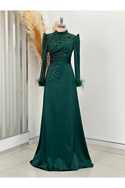 Rana Zenn Bianca Abiye Zümrüt