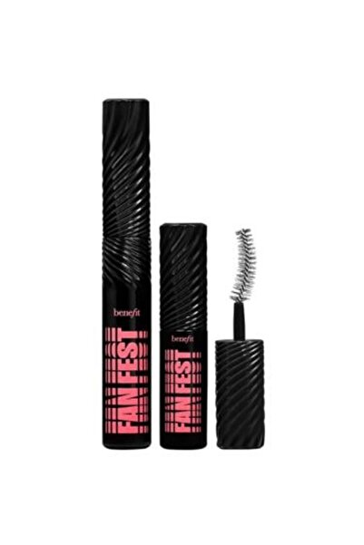 BENEFIT مجموعة ماسكارا Big Lash Fan Full & Mini - أسود