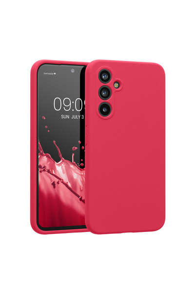 KWmobile Case for Samsung Galaxy A54 5G, Red, Silicone, 60795.238