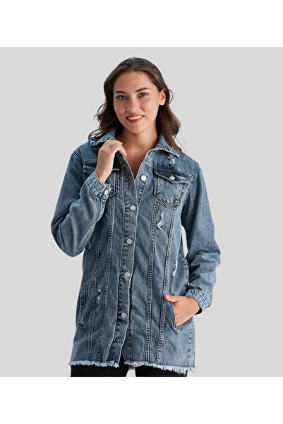 MQ Women's casual denim jacket