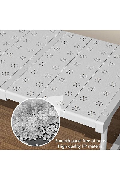 Generic Ward Organizer by BBPA — Expandable Shelves 45.7–66 cm, Under-Sink Drawer and Layer Divider for