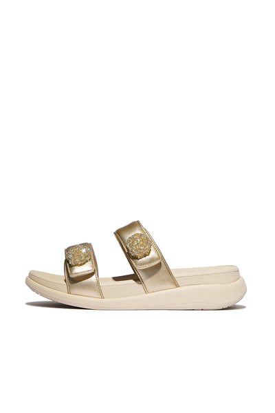 Fitflop Papuci pentru femei/fete IW5-090 / 675 F-MODE GO Beadie-Button Slides...