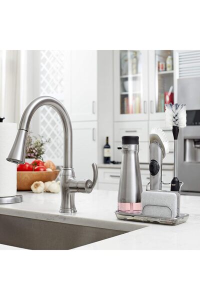 Oxo Stainless Steel Bottle Brush, Black, 10 inch