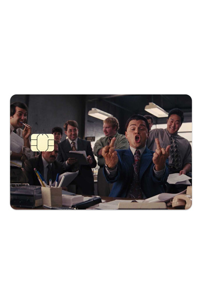 ACME LABS Credit Card Sticker Skin - Debit Card - Wall Street Credit Card Skin - Small Chip