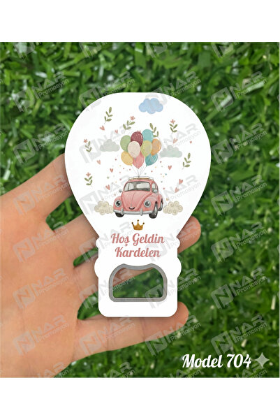 Nar Promosyon 40 Adet Mıknatıslı Açacak Magnet - Yanında Ambalaj Hediyeli - D...