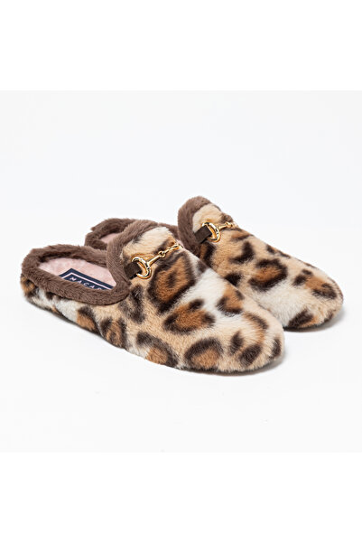 Macarena Women's / Girls' Slippers/ Slippers (Home) Anai146-Mk Leopardo Camel