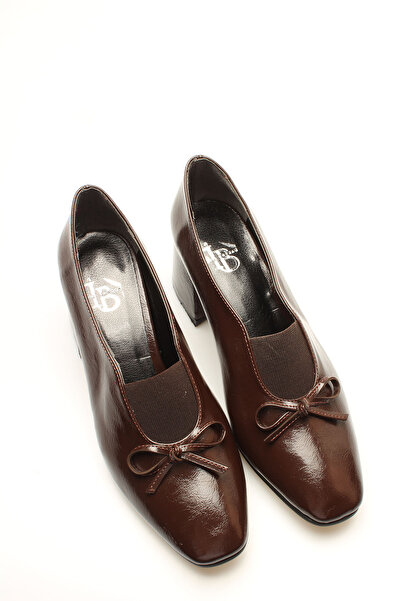 İDİL KAHVERENGİ RUGAN KADIN TOPUKLU