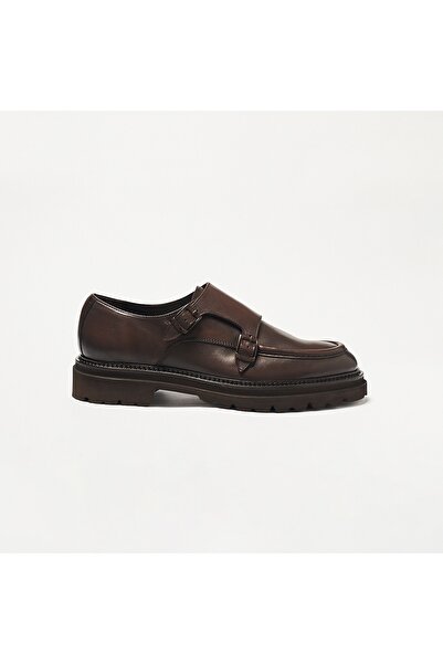 John May Men's Oxford (Classic) Og-345 Brown Leather