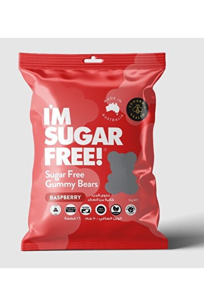 ITS MANUKA Sugar-free bear candy, red berries, 50g (12 sachets * 50g)