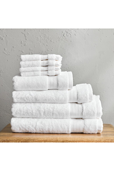 Home Box EC- Air Rich - Bath Towel Set of 8 Pcs - (2 Bath Towel+2 Hand Towel+...