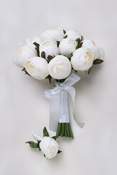 Yapay Çiçek Deposu Set de 2 buchete de mireasă Elegant Touch