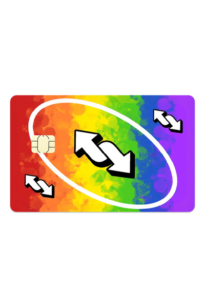 ACME LABS Credit Card Sticker Skin - Debit Card - Sticker, Cover - UNO Reverse - Small Chip