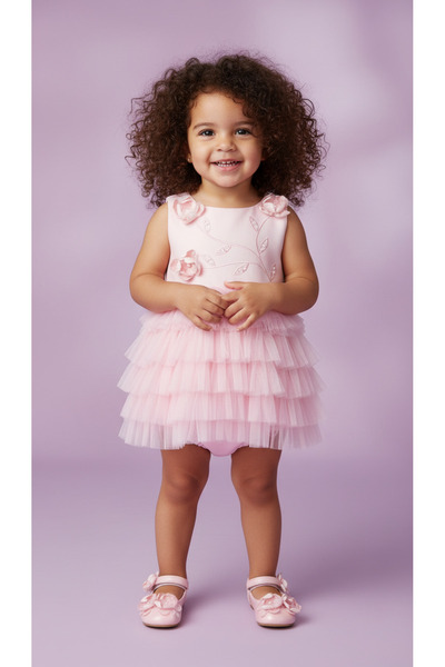 Jolanda Floral Baby Girl Tutu Birthday / Special Day Jumpsuit