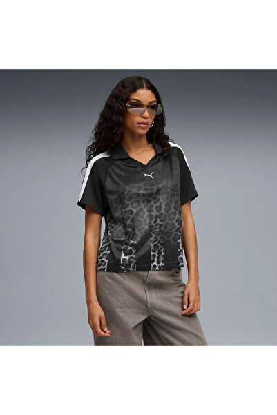 Puma LEO LUXE Football Jersey Siyah Kadın Forma