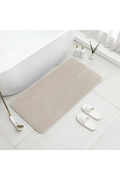 Home Box Lavish- Epica- Extra Comfort Memory Foam Bath Mat -60x120 cms- Beige