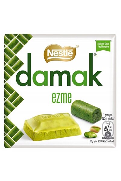 Nestle Damak chocolate with pistachio, 55 g