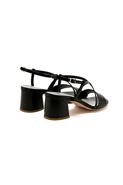 Frau Women / Girls Sandals 79P3 Nappa Nero