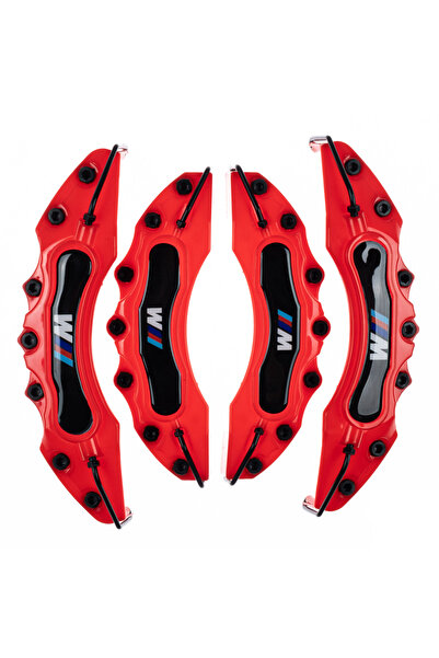 Modifiyecim KIRMIZI BMW M 4'LÜ KALİPER SETİ YAPIŞTIRMA LOGOLU