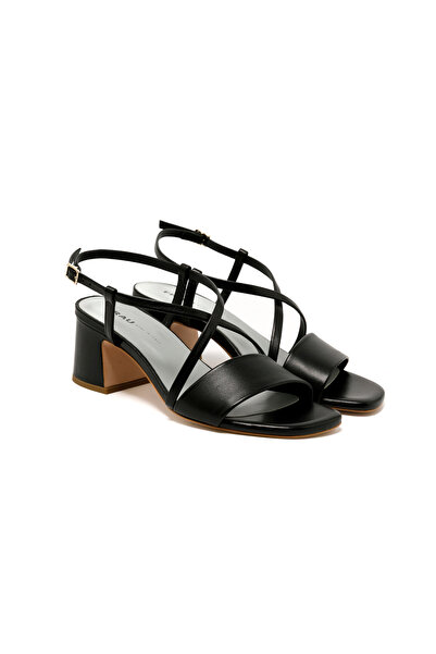Frau Women / Girls Sandals 79P3 Nappa Nero