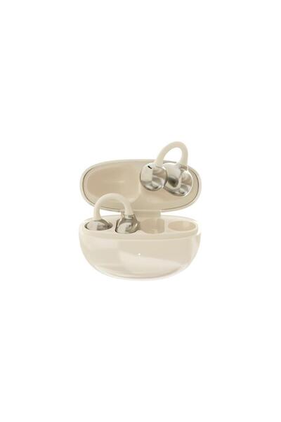 Sunix 300Mah Kablosuz 6.0 Kulak İçi Bluetooth Kulaklık Bej BLT-210