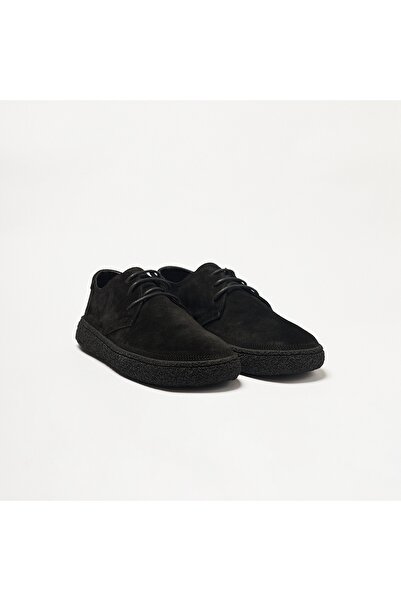 John May Men's Oxford (Classic) Og-2182 2161 Black Suede
