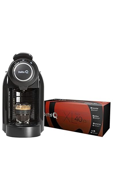 Delta Q Promo Maquina Q Evolution capsule coffee machine, black, 1 liter