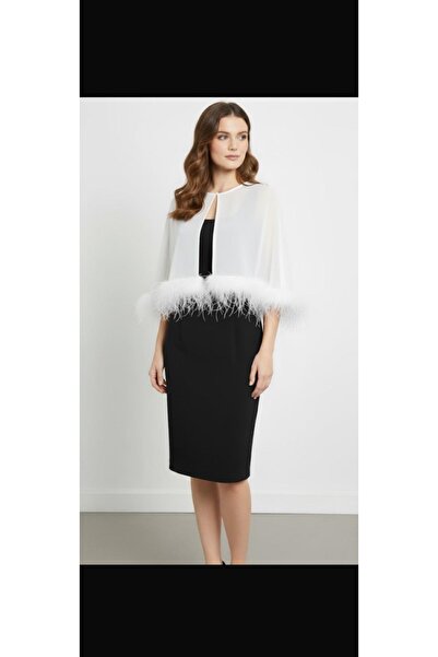 MERİT FASHION Otriş Detaylı Multi Şifon Bluz & Bolero
