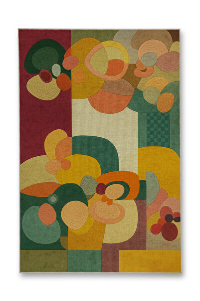 Rugs Modern Halı MOSSO Χαλί με θέμα τη φιγούρα, υφαντό, vintage διακοσμητικό ...