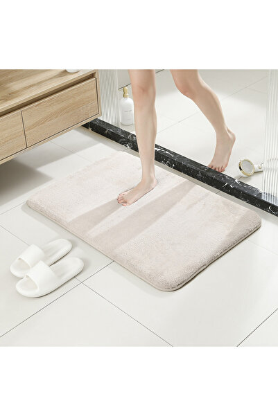 Home Box Lavish- Epica- Extra Comfort Memory Foam Bath Mat -60x90 cms- Beige